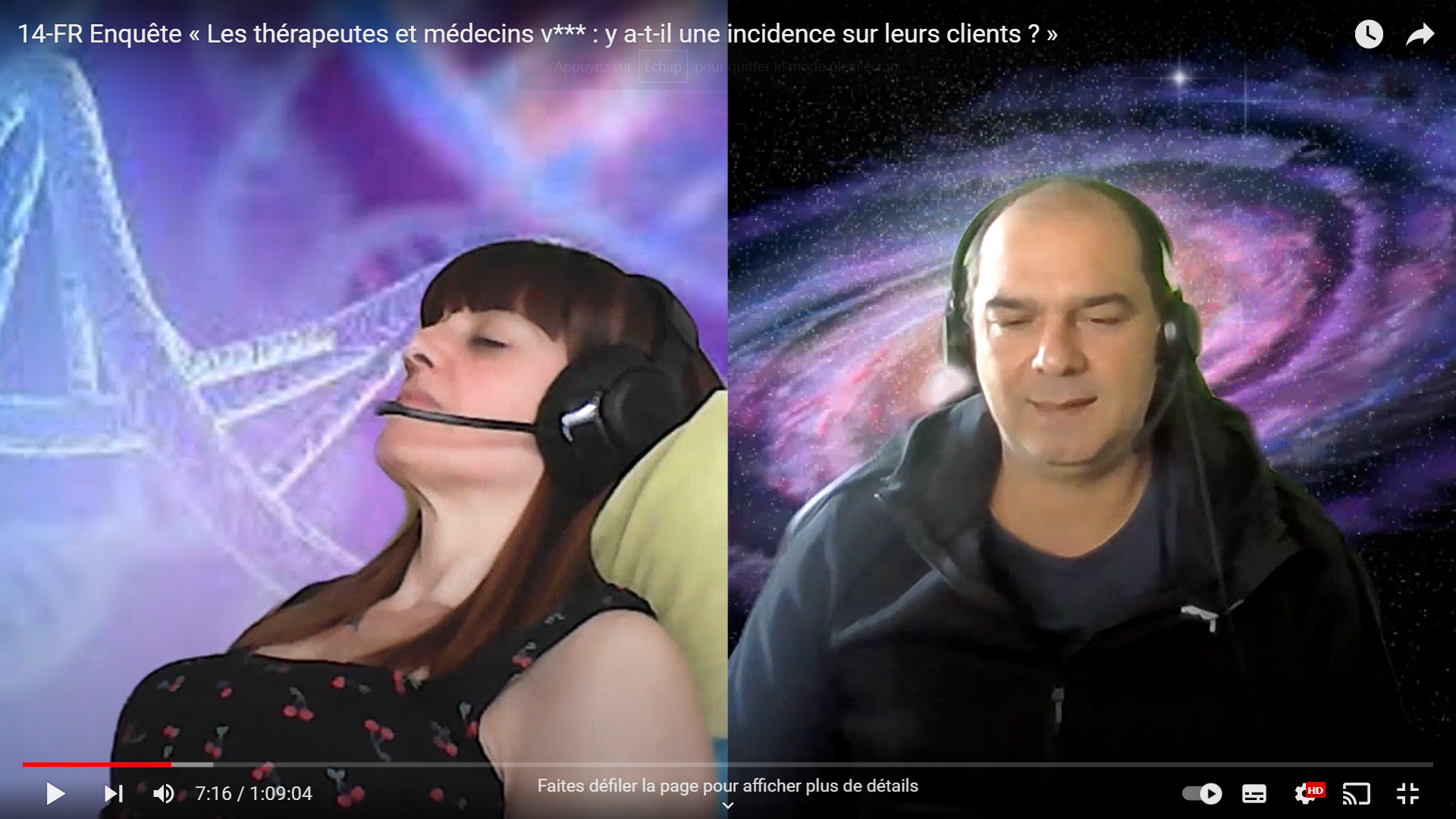 les thérapeutes vac impacts sur les clients - Investigation - Shafik Ben Amar Hypnose Régressive Esotérique