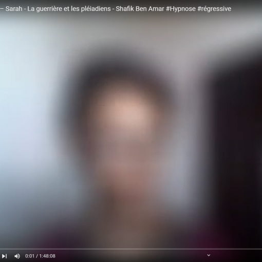 Sarah, la guerrière et les pléiadiens - Shafik Ben Amar Hypnose Shaffmodele dot com