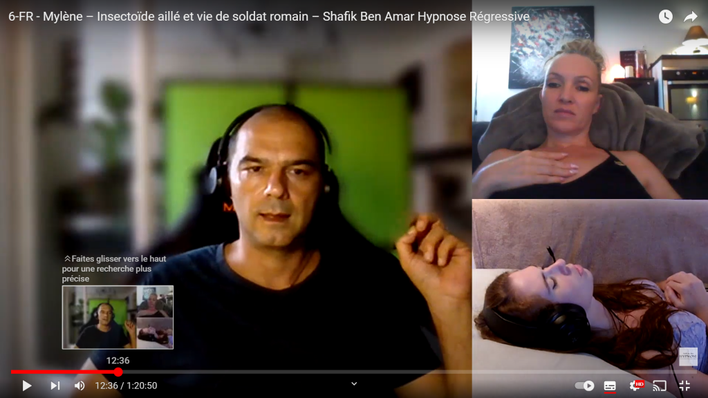 Mylène – Insectoïde aillé et vie de soldat romain – Shafik Ben Amar Hypnose Régressive