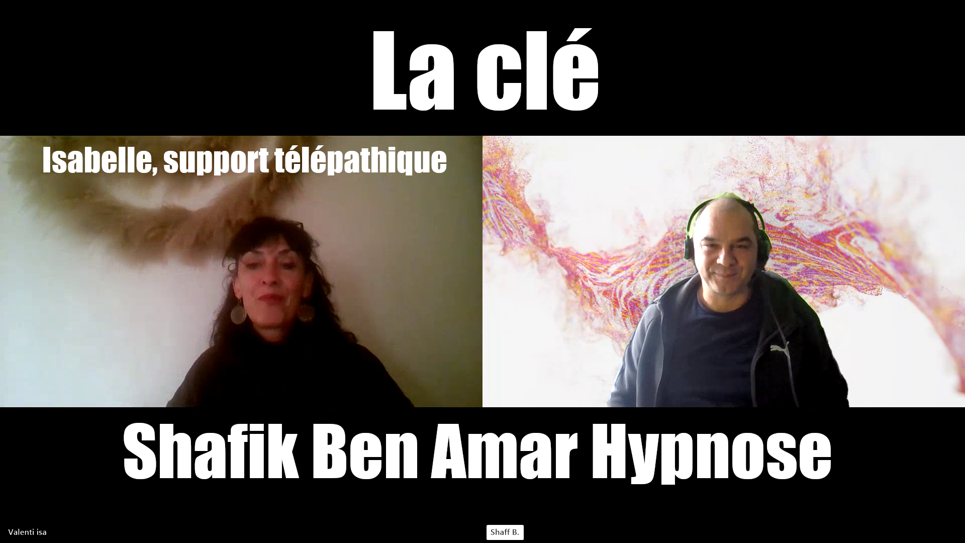la clé formation telepathe exploration semi dirigée ISabelle