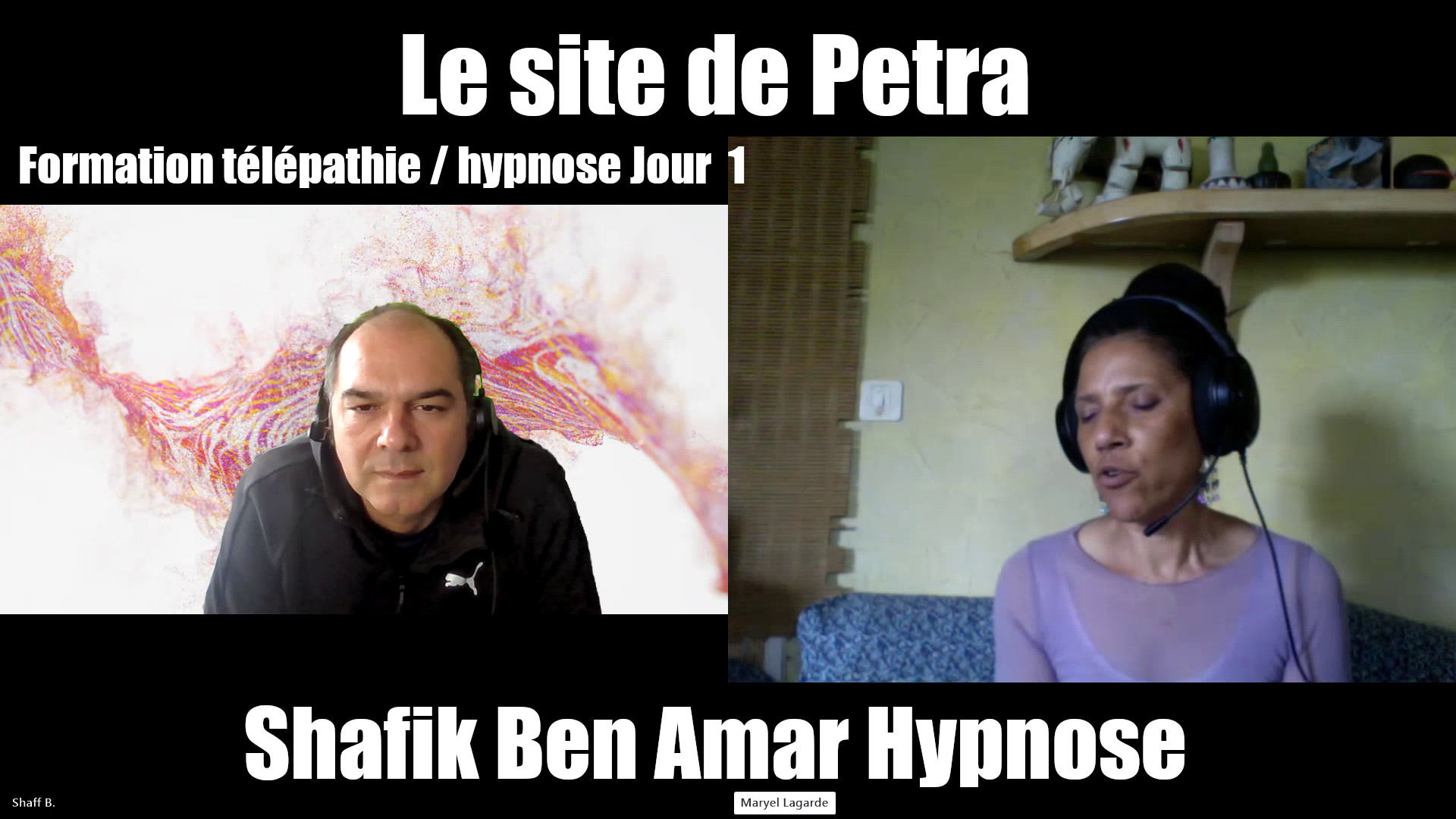 Maryel formation petra Shafik Ben Amar Hypnose Bourg-La-Reine