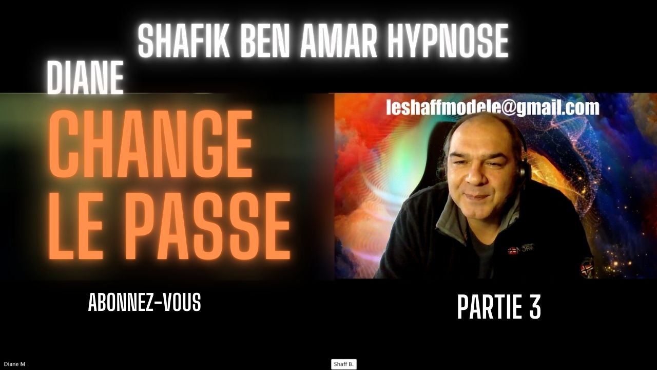Diane change le passé Partie 3 Le retour sur l'expérience Shafik Ben Amar Hypnose Régressive Esotérique Bourg-La-Reine