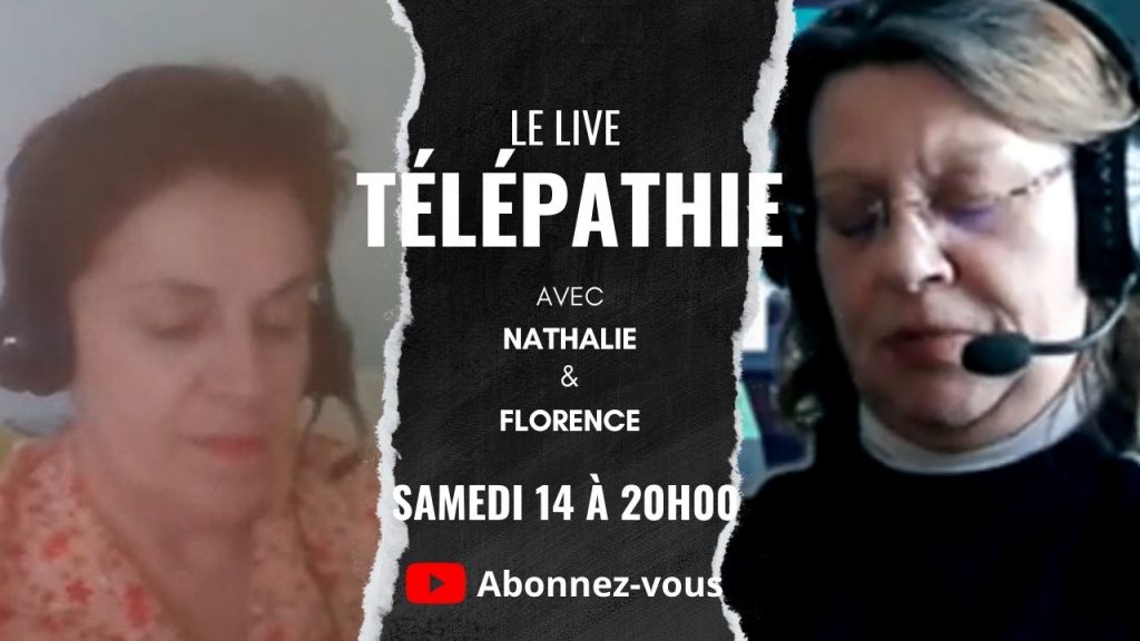 Le live télépathie avec Florence et Nathalie - Shafik Ben Amar Hypnose Régressive Esotérique Bourg-La-Reine