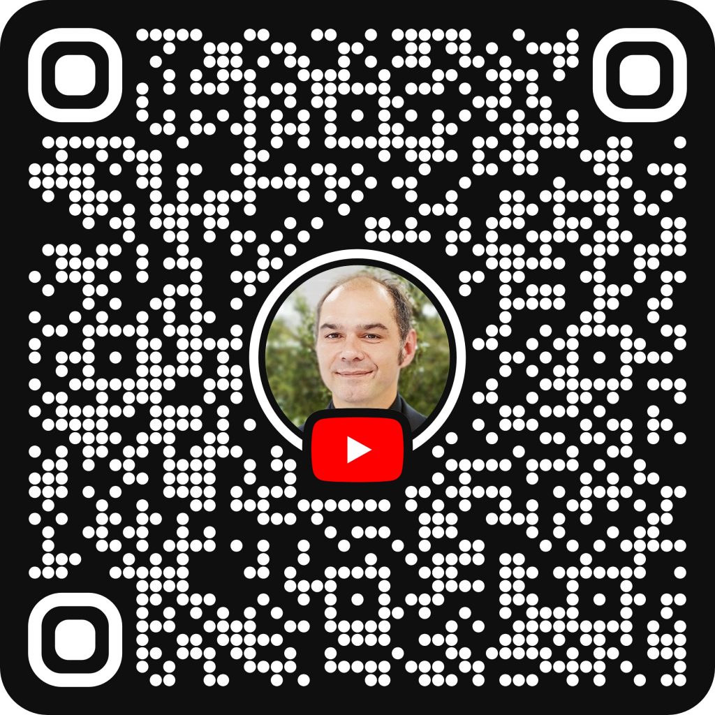 Qr Code de la Chaine youtube Shafik Ben Amar Hypnose Régressive Esotérique Bourg-La-Reine