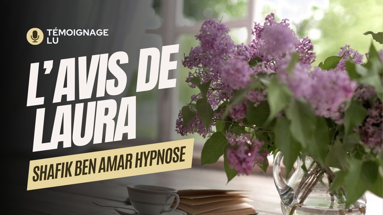 L'avis de Laura - Témoignage LU - - Shafik Ben Amar Hypnose Régressive Esotériques Bourg-La-Reine