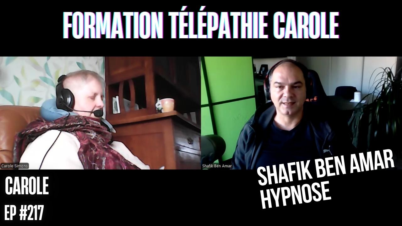 Ep217– formation télépathie 1er induction - Shafik Ben Amar Hypnose Régressive ésotériques Bourg-La-Reine