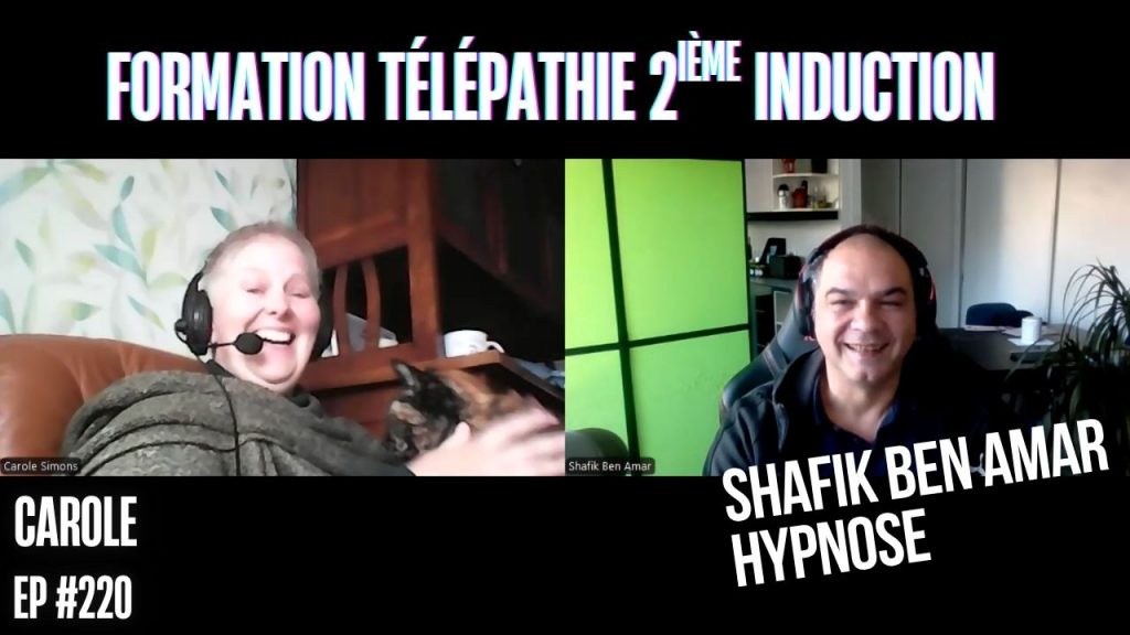 Ep220 –Formation télépathie deuxième induction- Shafik Ben Amar Hypnose Régressive ésotériques Bourg-La-Reine