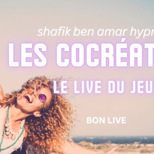 055 - Live HRE du Jeudi 16 Octobre Les cocréations - Shafik Ben Amar Hypnose Régressive ésotériques Bourg-la-Reine